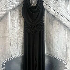 Elegant Black Evening jumpsuit  size 14 (xl)